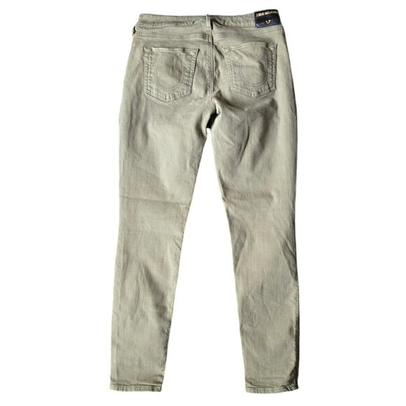 True Religion Jennie Curvy.Skinny Mid Rise  Casual -Blue denim Jeans. Size 30 - Picture 2 of 10